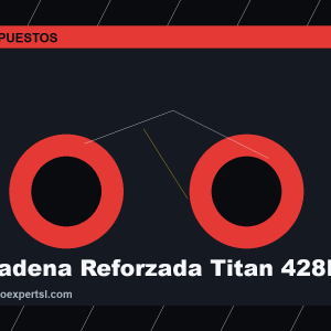 Cadena Reforzada Titan 428H
